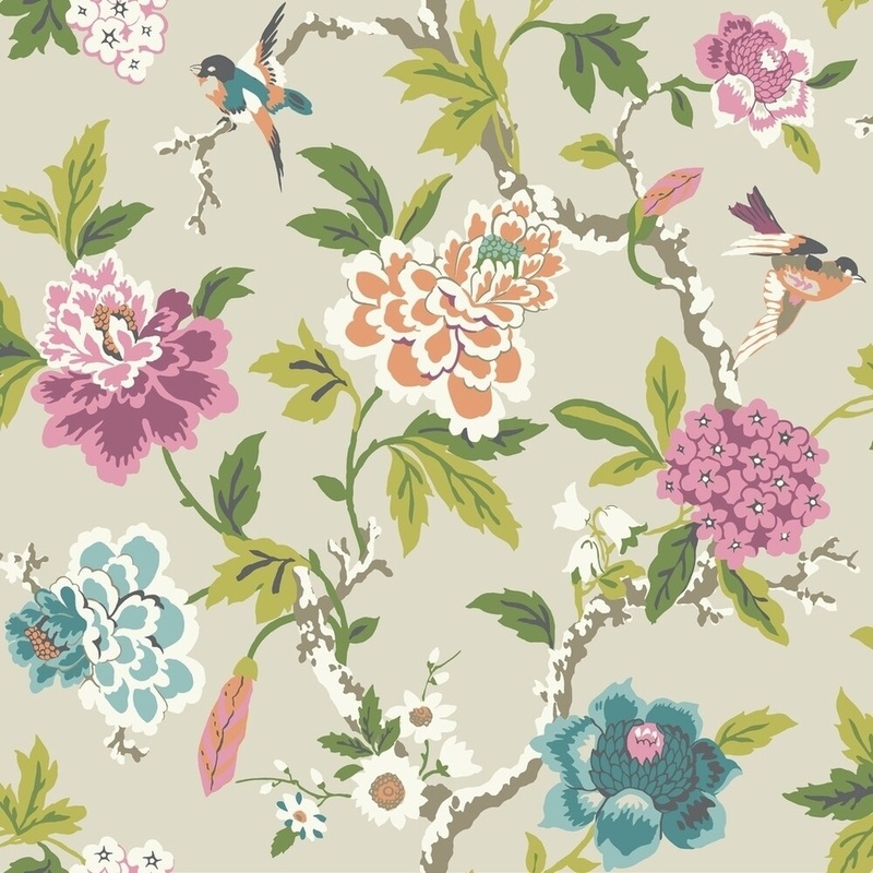 Candid Moment Wallpaper , 20.5 in. x 33 ft. = 56 sq.ft, in Grey
