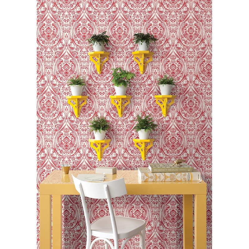 Cotati Gypsy Damask 33 FT. L x 20.5In. W Wallpaper Roll