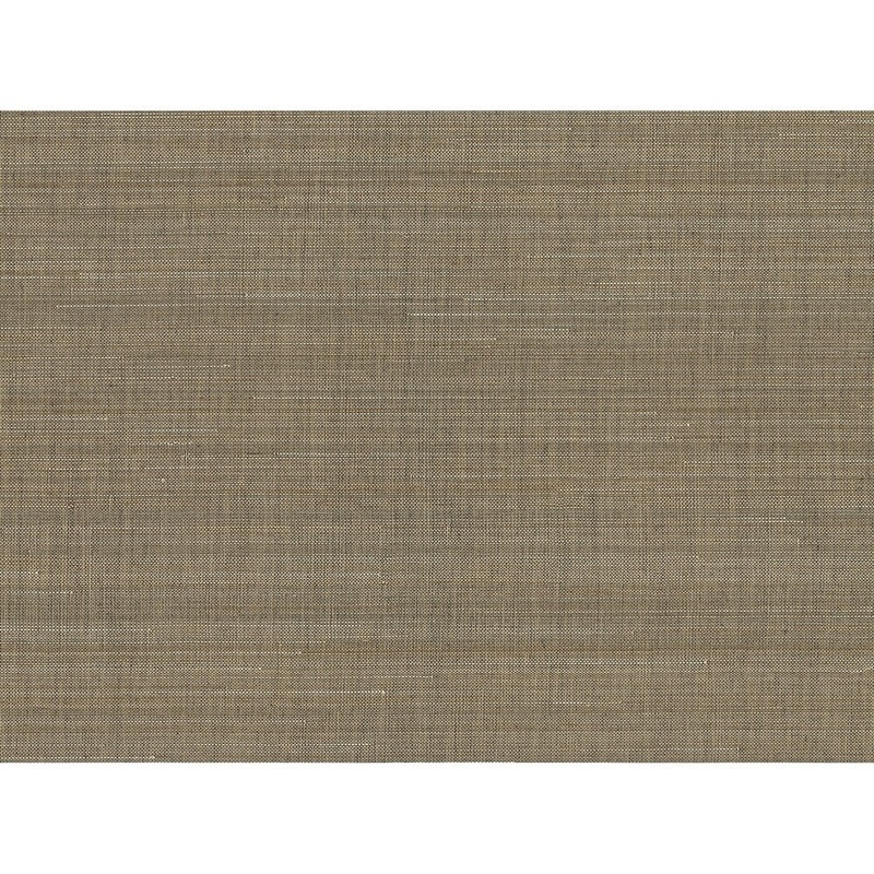 Texture Pattern Stevenson Brown Grasscloth Wallpaper