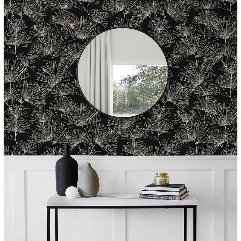 Topeka Pine Needles 20.9 In W X 18 Ft L Self-Adhesive Peel And Stick Wallpaper