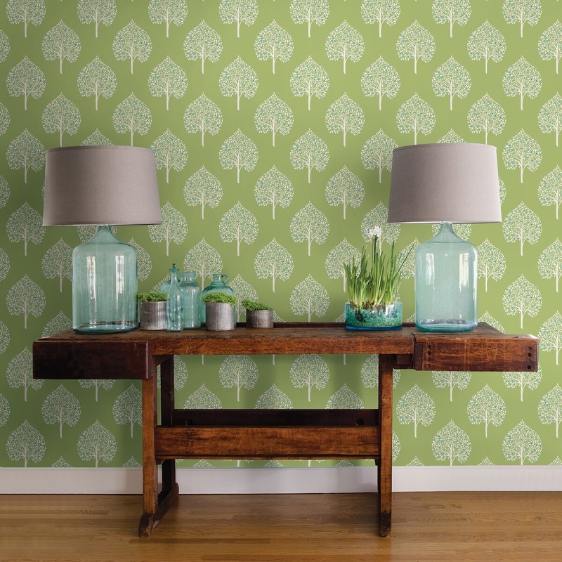 Covina, Grove Tree, 33 FT. L x 20.5In. W Wallpaper Roll