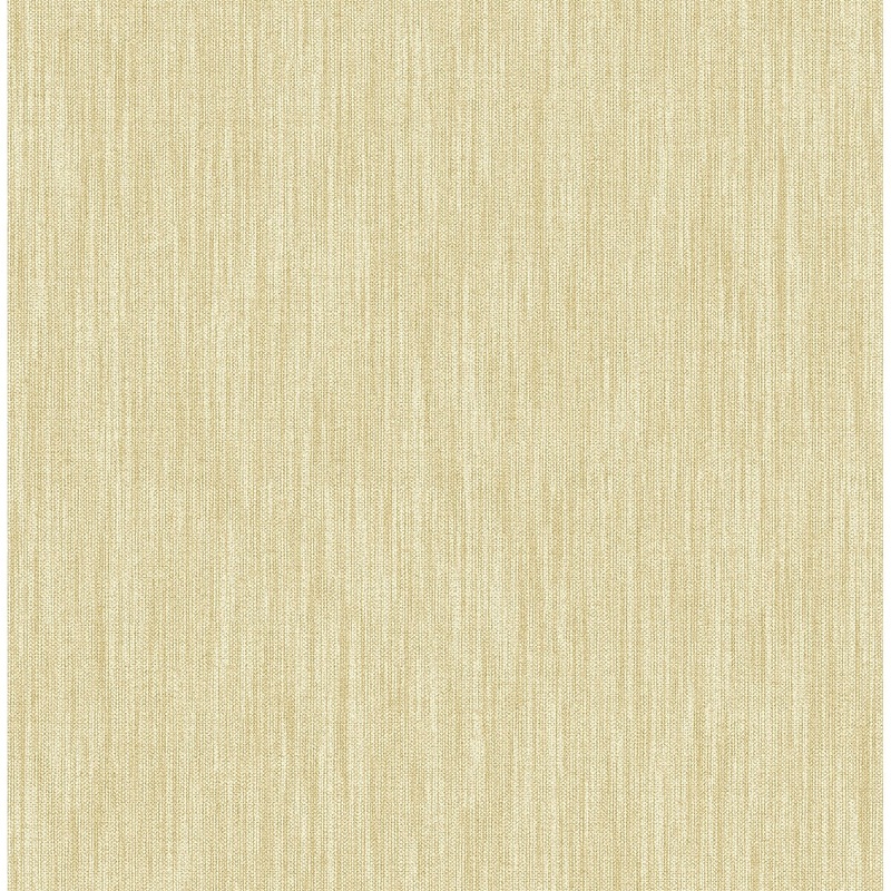 Fabric Textures Jessica Chiniile Wheat Faux Linen Wallpaper