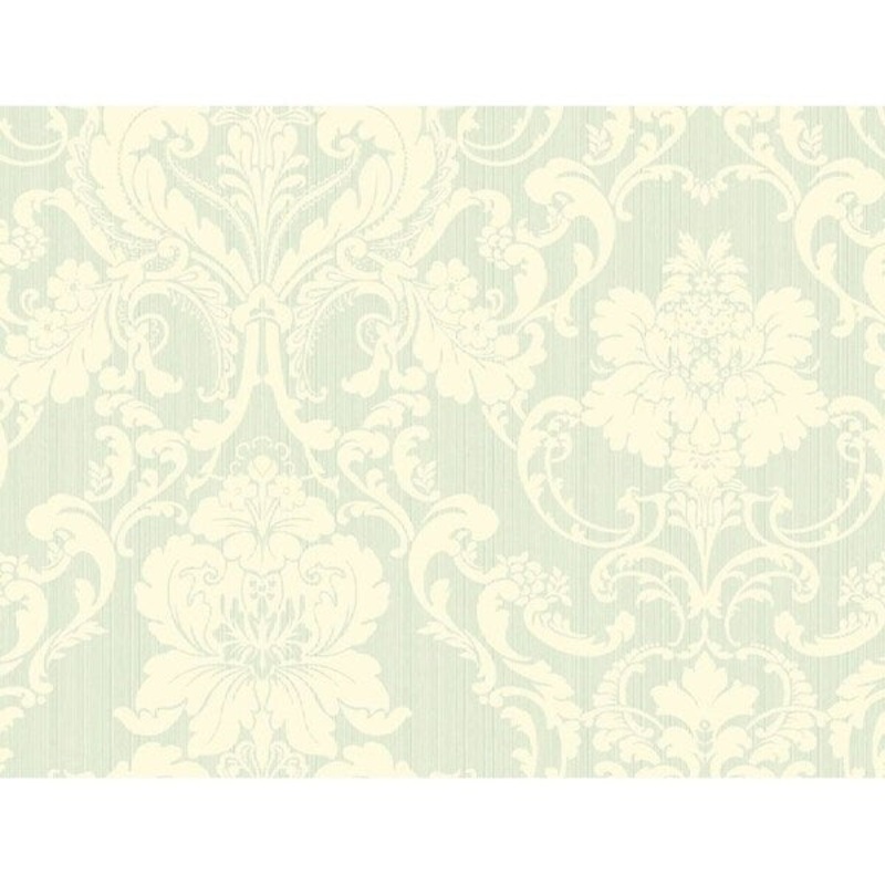 Formal Lacey Damask Wallpaper 27 in. x 27 ft. 60.75 sq.ft.
