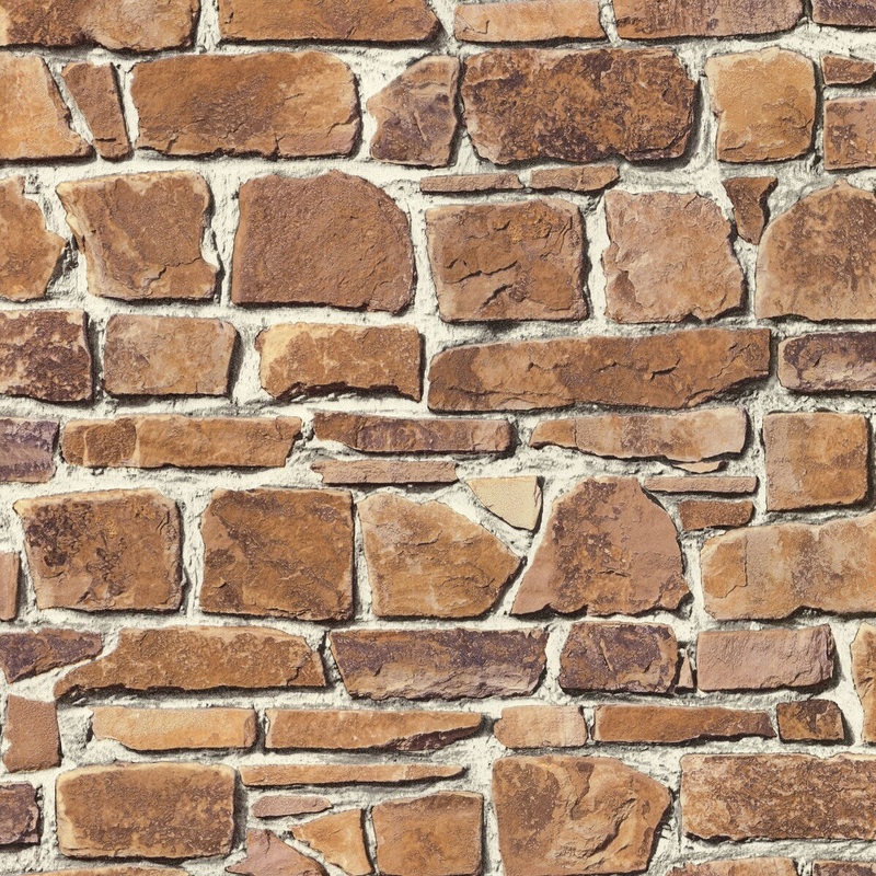 Stones Haslam Stacked Slate Wallpaper 20.5 in x 33 ft = About 56.4 square feet