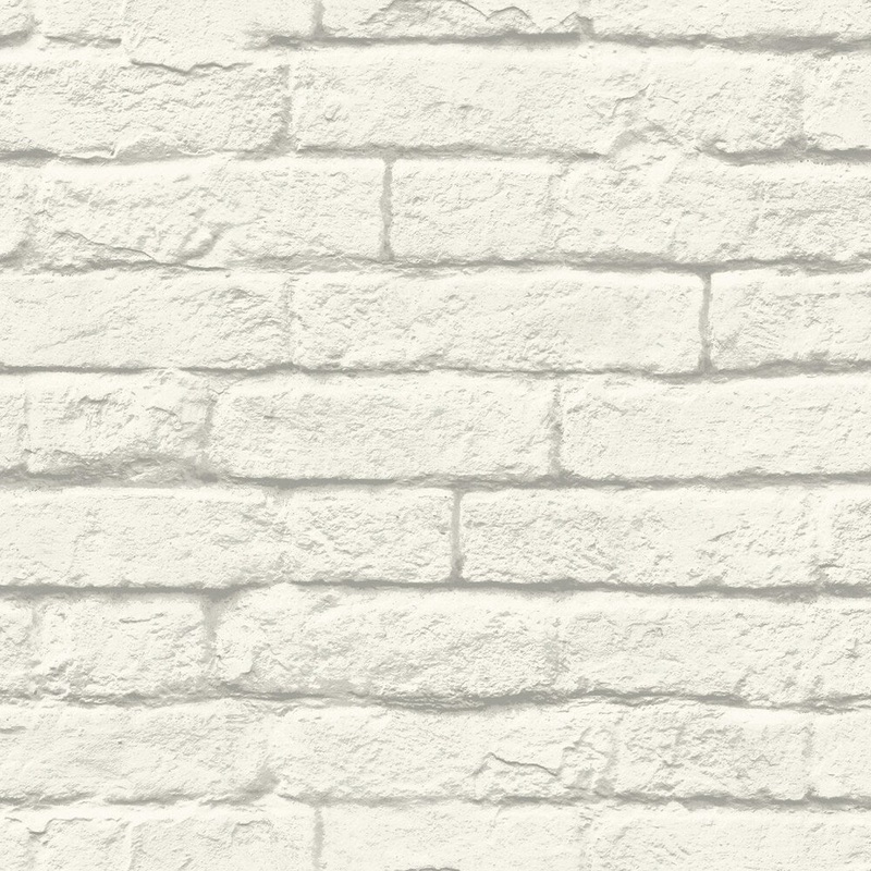 Brick and Mortar Removable Wallpaper, 20.5 in x 33 ft - 20.5 in. x 33 ft. = 56 sq.ft