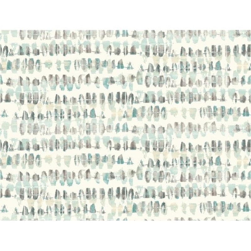 Connect the Dashes Wallpaper, 27 in. x 27 ft. = 60.75 sq.ft., in Blues