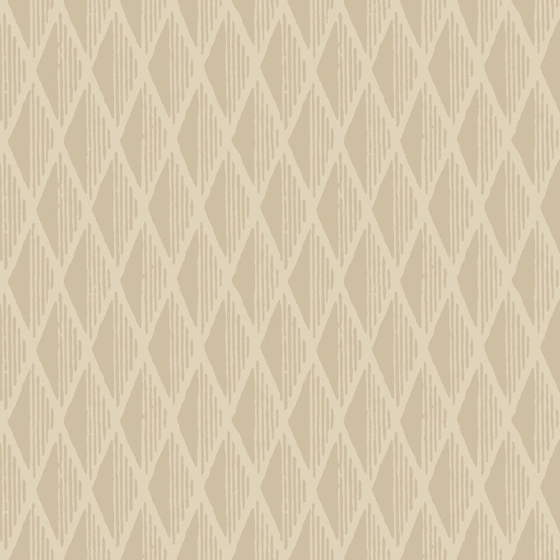 Davenport Diamond Removable Wallpaper, 20.5 in. x 33 ft. = 56 sq.ft, in Beiges