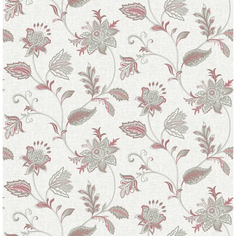 Ellis, Georgette Sage Jacobean Wallpaper