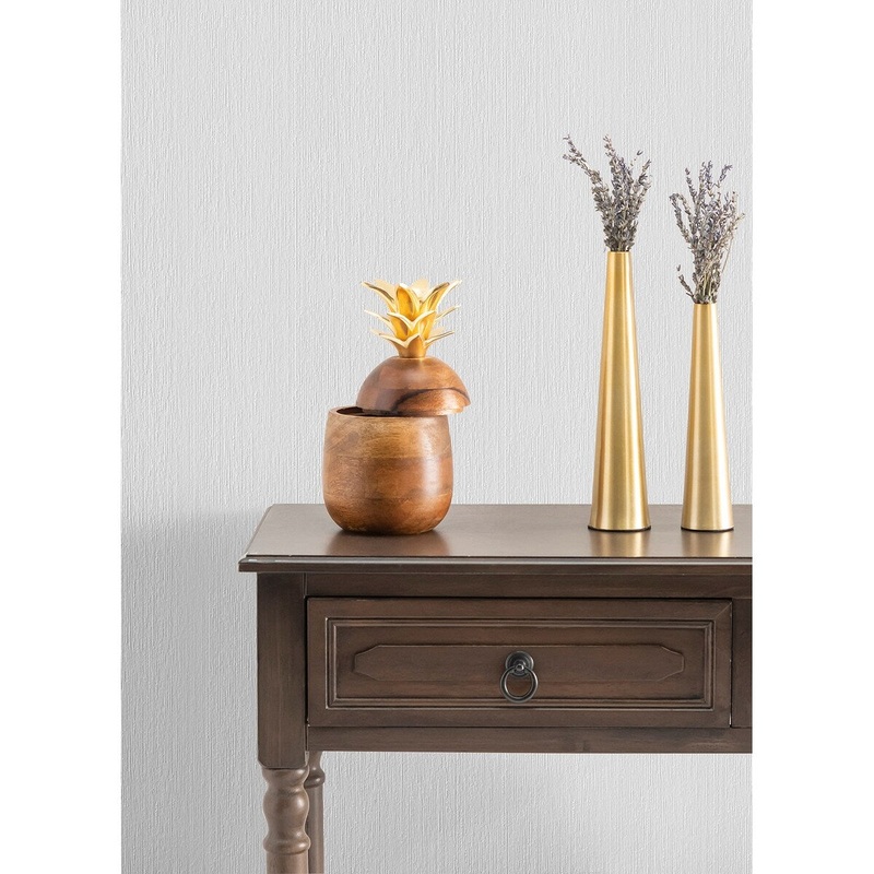 Truman, White Stria Paintable Wallpaper