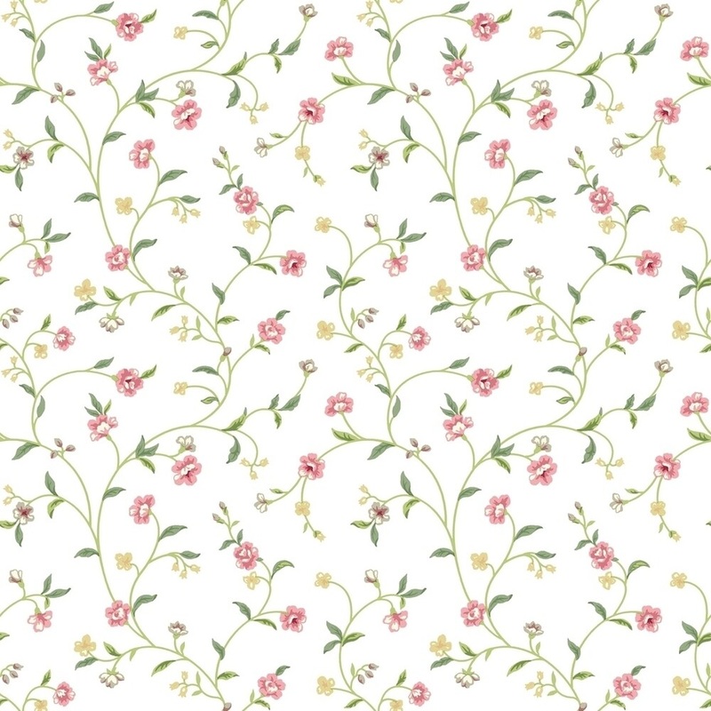 Bellisima Vine Wallpaper, 20.5 in. x 33 ft. = 56 sq. ft., in Pinks