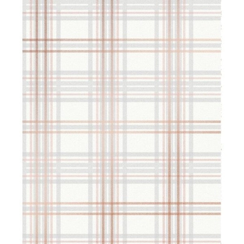 Country Tartan Pink Wallpaper