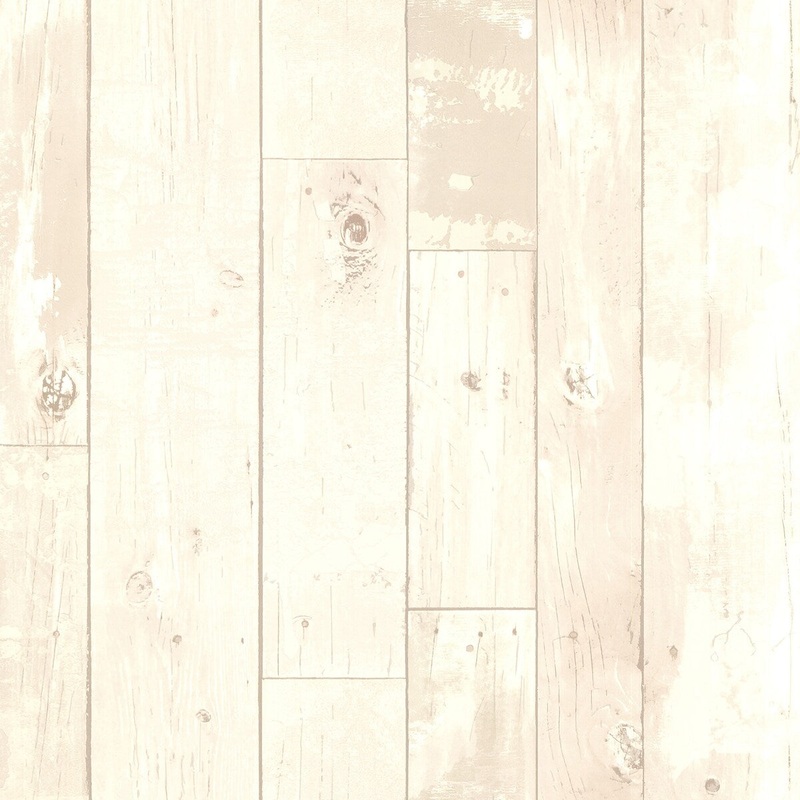 Faux Effects Peoria Blush Wood Wallpaper
