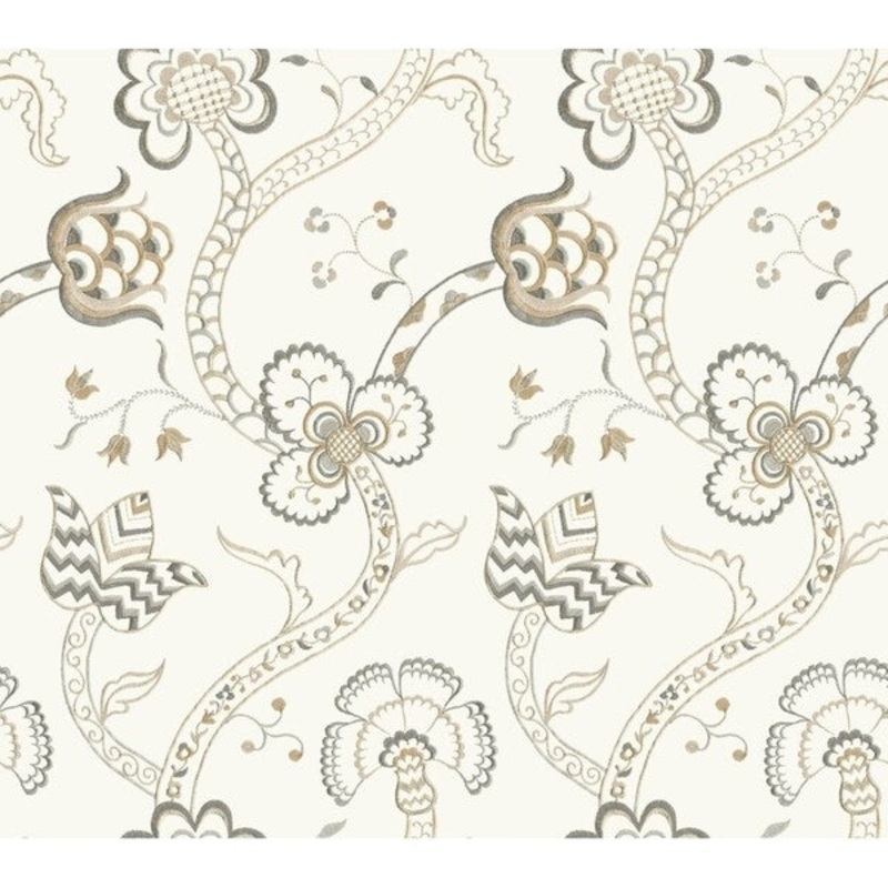 Gainsborough Removable Wallpaper, 27 in. x 27 ft. = 60.75 sq.ft., in Blacks