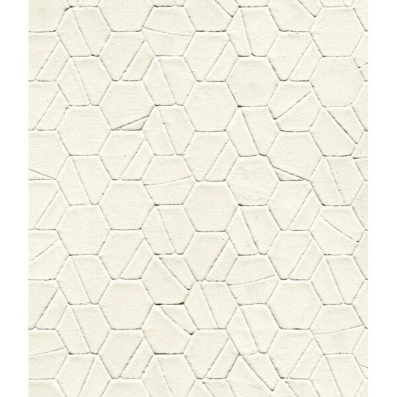 Tiled Hexagon Wallpaper, 20.5 in. x 33 ft. = 56 sq. ft