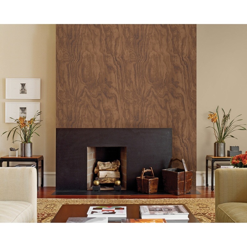 Trinidad, Bentham Neutral Plywood, 33 FT. L x 20.5In. W Wallpaper Roll