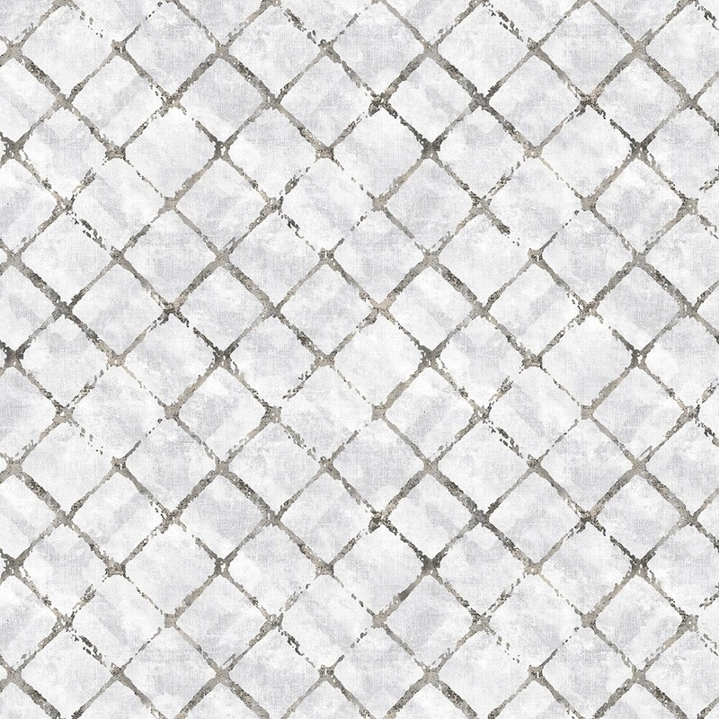 Chicken Wire Chicken Wire Wallpaper Texture in Grey Black