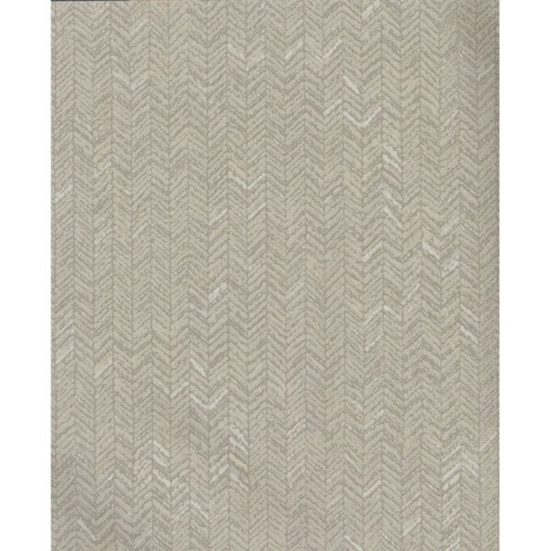 Fabric Chevron Wallpaper, 20.8 in. x 32.8 ft. - 20.8 in. x 32.8 ft. = 56.9 sq.ft,