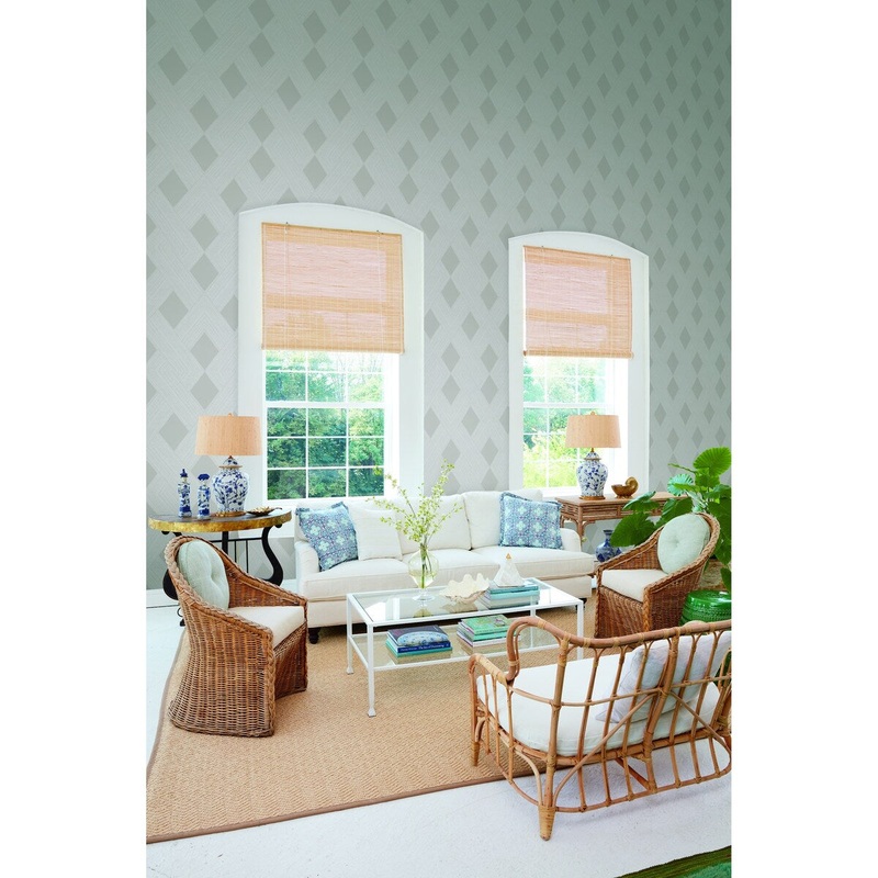 Fontana Beveled Edge Beige Wallpaper