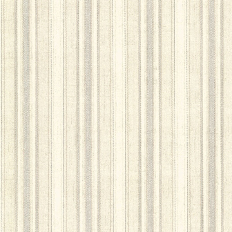 Arvin, Ellsworth Denim Sunny Stripe, 33' L X 20.5 W, Wallpaper Roll