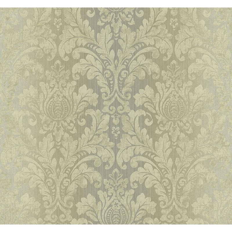 Elegant Ombre Damask Wallpaper