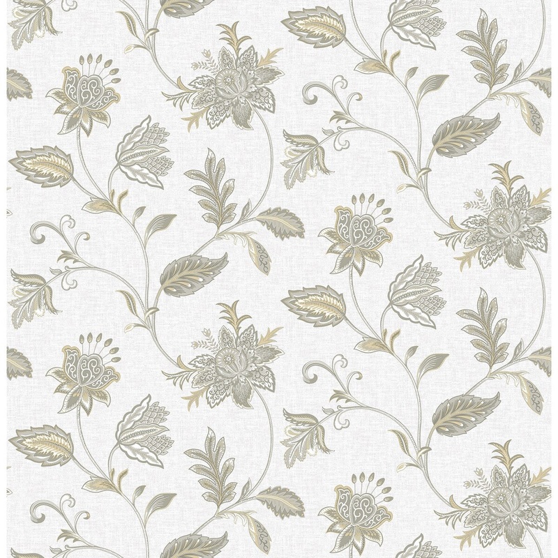 Ellis, Georgette Haze Jacobean Wallpaper