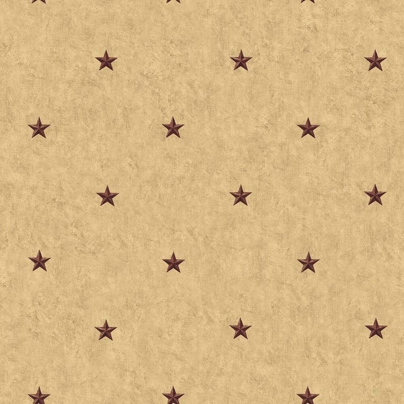 Barn Star Spot Wallpaper 20.5 in. x 33 ft. 56sq.ft