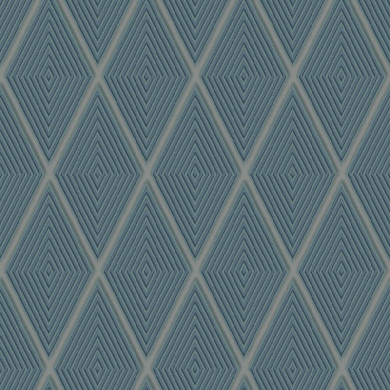 Conduit Diamond Wallpaper, 20.5 in. x 33 ft. = 56 sq.ft, in Green