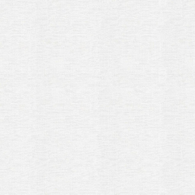 Uni White Textured Plain Wallpaper - 20.5 X 396