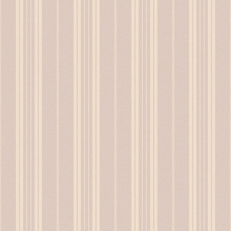 Brentwood, Farmhouse Chestnut Stripe, 33' L X 20.5 W, Wallpaper Roll