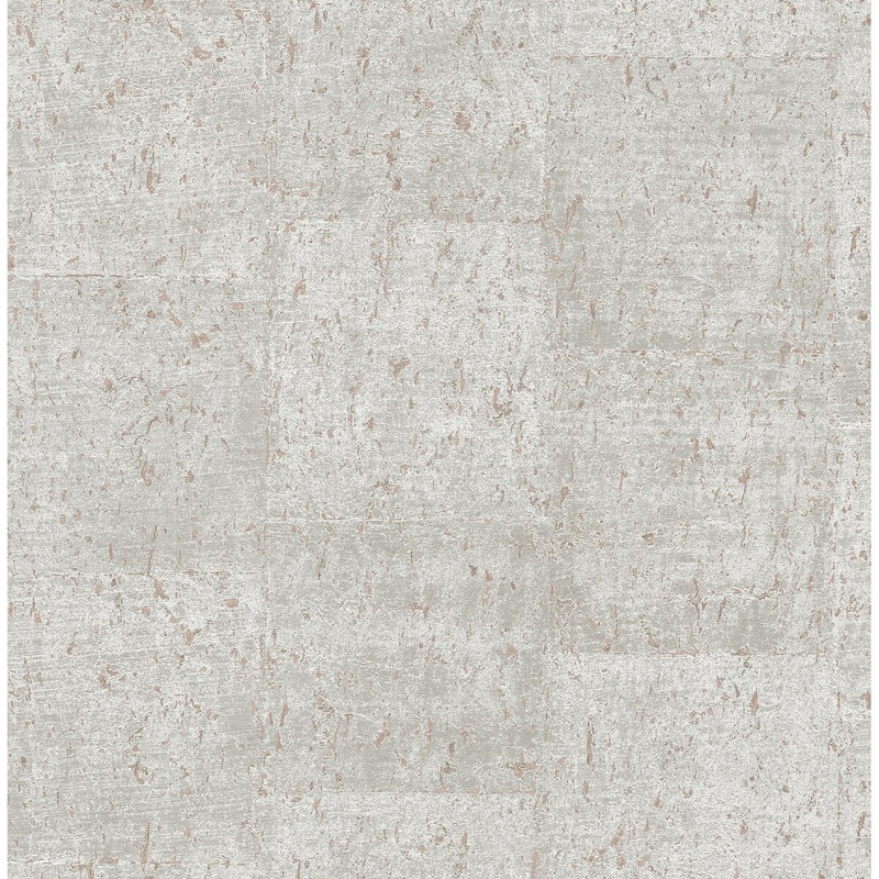 Stones Aaron Millau Light Grey Faux Concrete Wallpaper