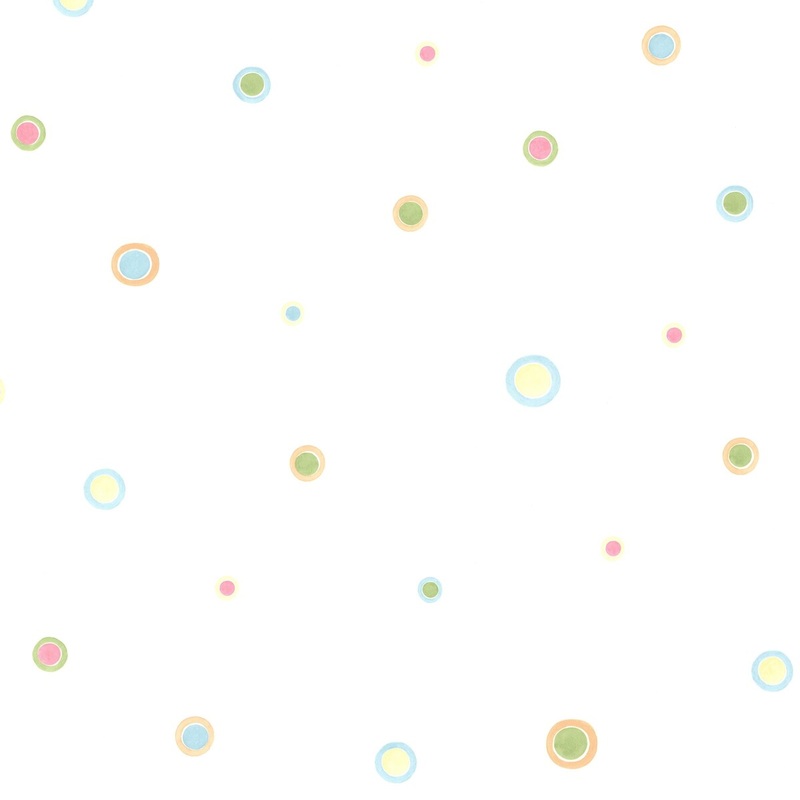 Beveridge Devin Aqua Bubble Dots 33' L X 20.5 W Wallpaper Roll