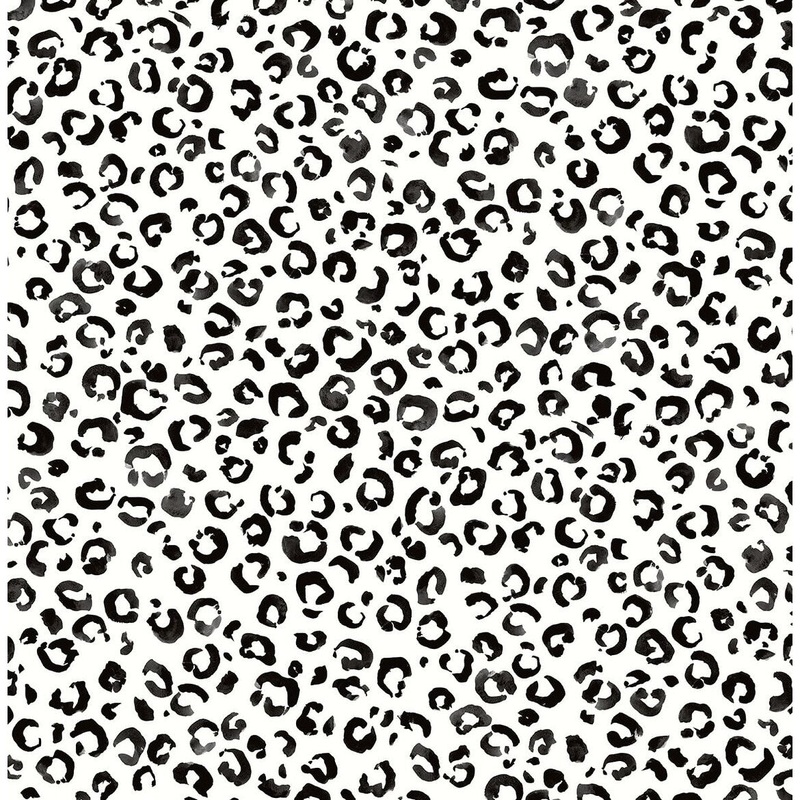 Daisy Bennett Designs Classic Leopard Peel and Stick Wallpaper