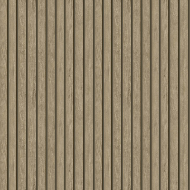 Faux Wood Slat Unpasted Wallpaper  396in x 20.8in