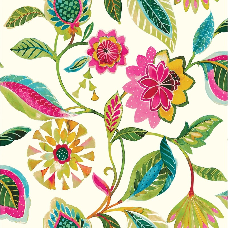Surface Style Light of Day Bloom Peel and Stick Wallpaper - 20.5 in. W x 18 ft. L