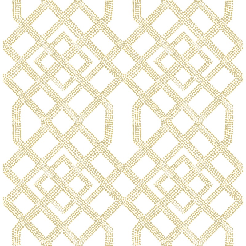 Trellis Madison Traverse Beige Trellis Wallpaper