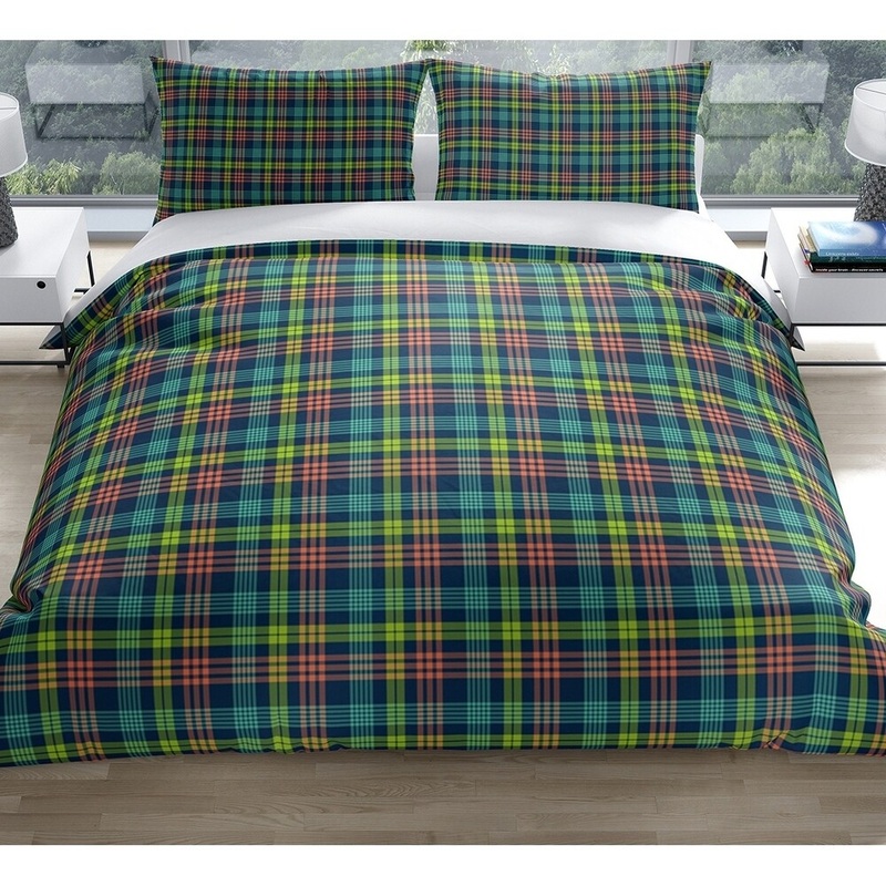 BOOK PLAID Pillow Case By Kavka Designs