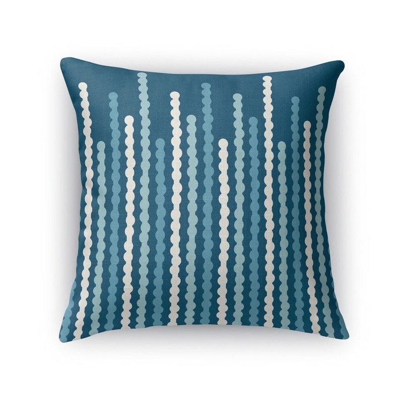 BUBBLES BLUE Accent Pillow By Kavka Designs