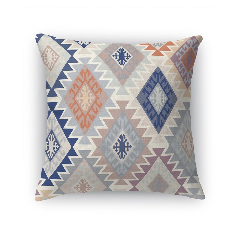 TAMARA BLUE Accent Pillow by Marina Gutierrez