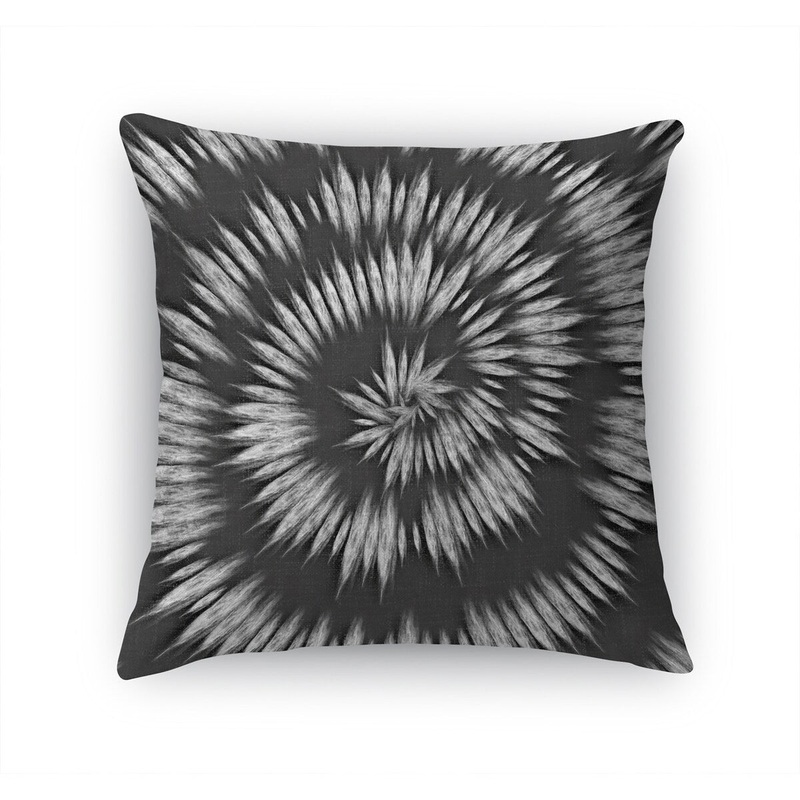 TIE ONE ON CHARCOAL Accent Pillow by Kavka Designs