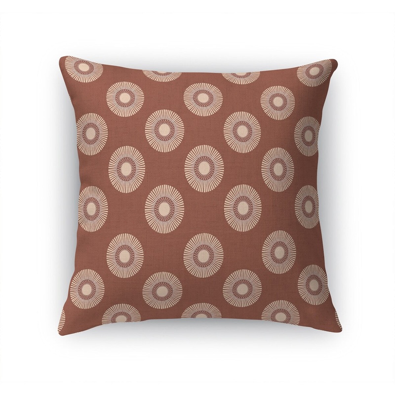 BOHO SUNS BROWN Accent Pillow by Kavka Designs