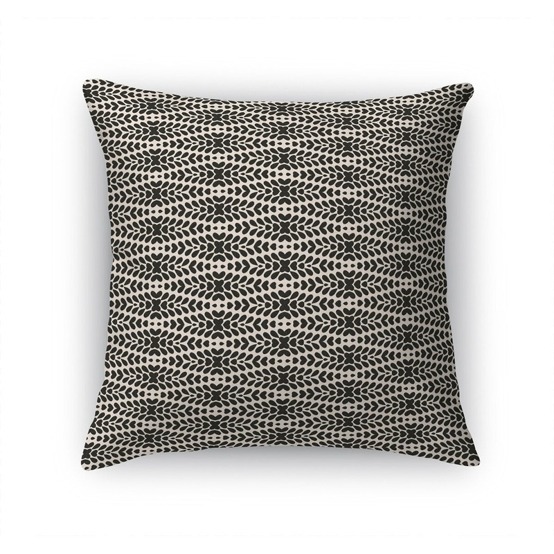 SHELIA CHARCOAL Accent Pillow by Kavka Designs