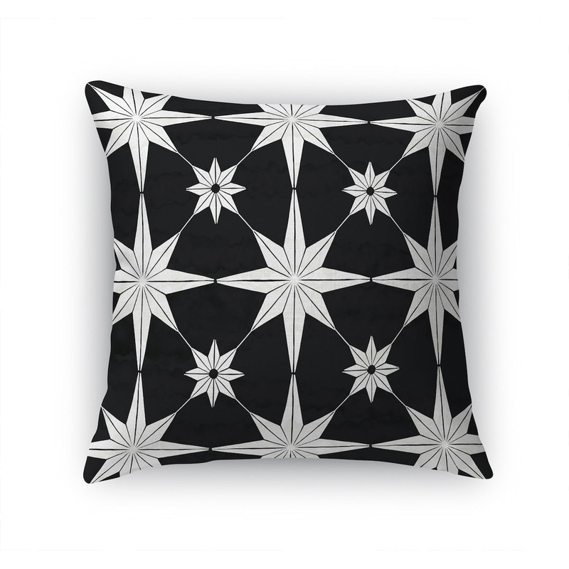 STAR STRUCK CHARCOAL Accent Pillow by Kavka Designs