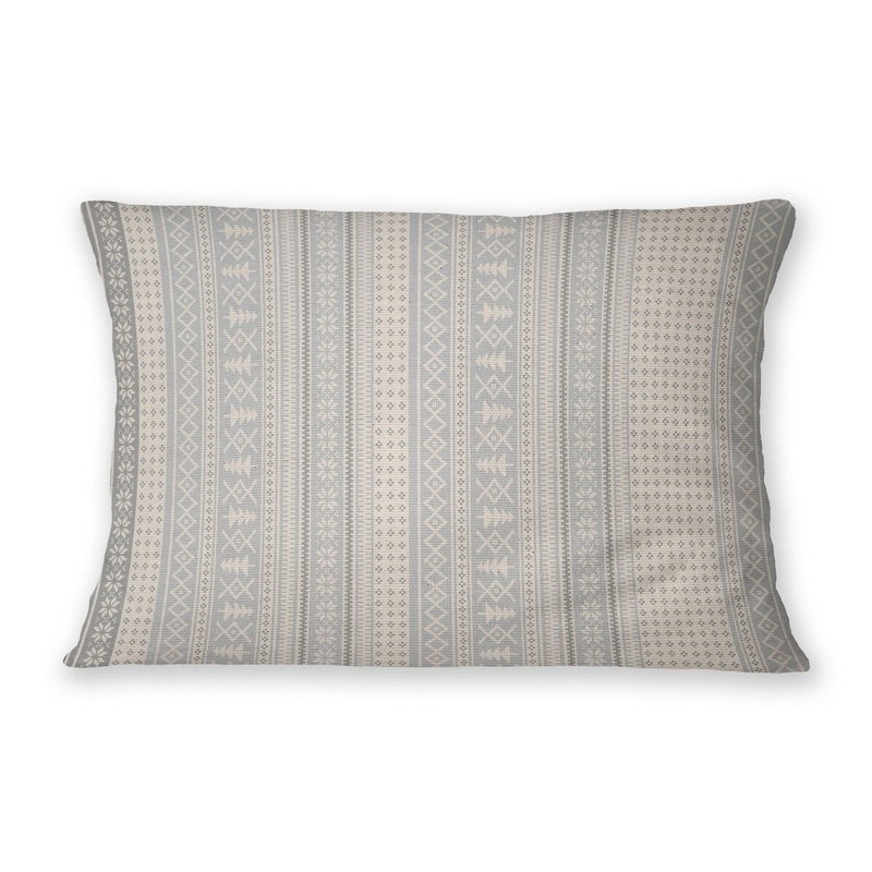 ASPEN TREE GREY Linen Throw Pillow By Jenny Lund
