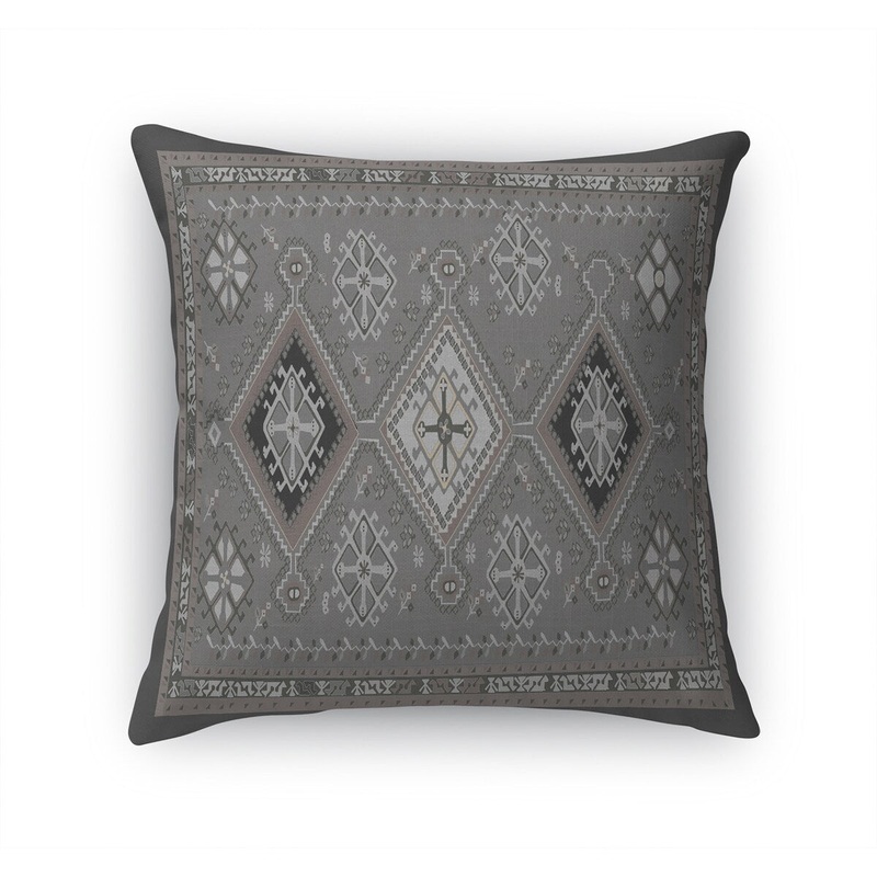 SHIRAZ GREY Accent Pillow by Kavka Designs