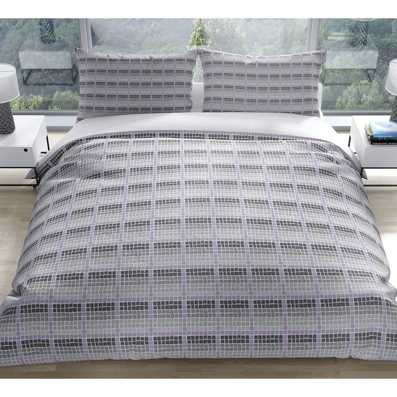 TILED PURPLE Pillow Case By Kavka Designs - N/A