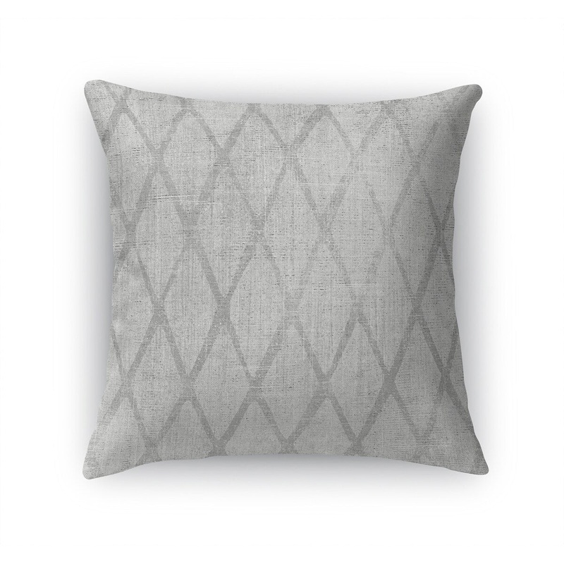 CARPI GREY Accent Pillow by Terri Ellis
