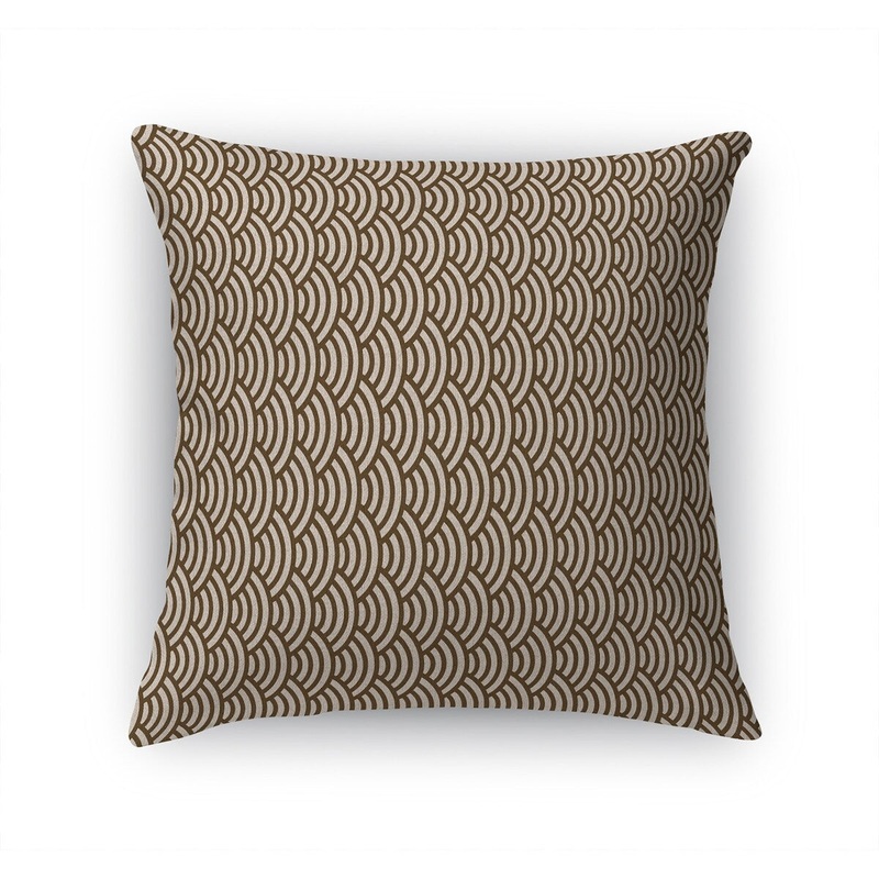 ARCH BROWN Accent Pillow by Kavka Designs