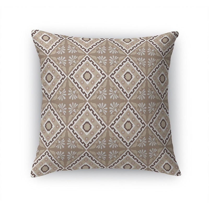 ATLAS TAUPE Accent Pillow by Marina Gutierrez