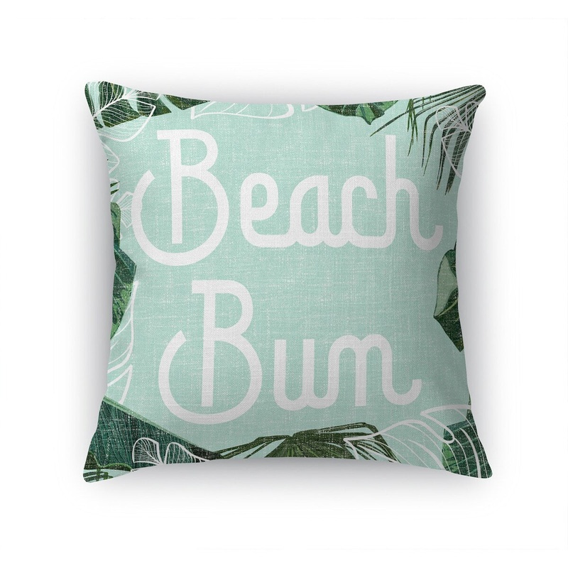 BEACH BUM Accent Pillow by Kavka Designs