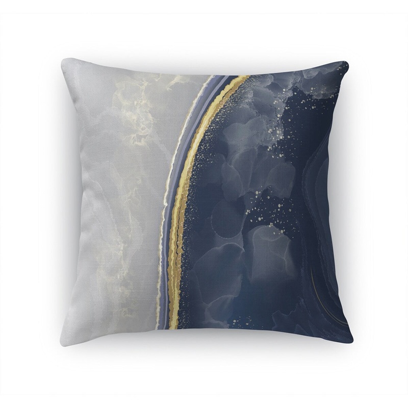 SILICA NAVY Accent Pillow by Kavka Designs